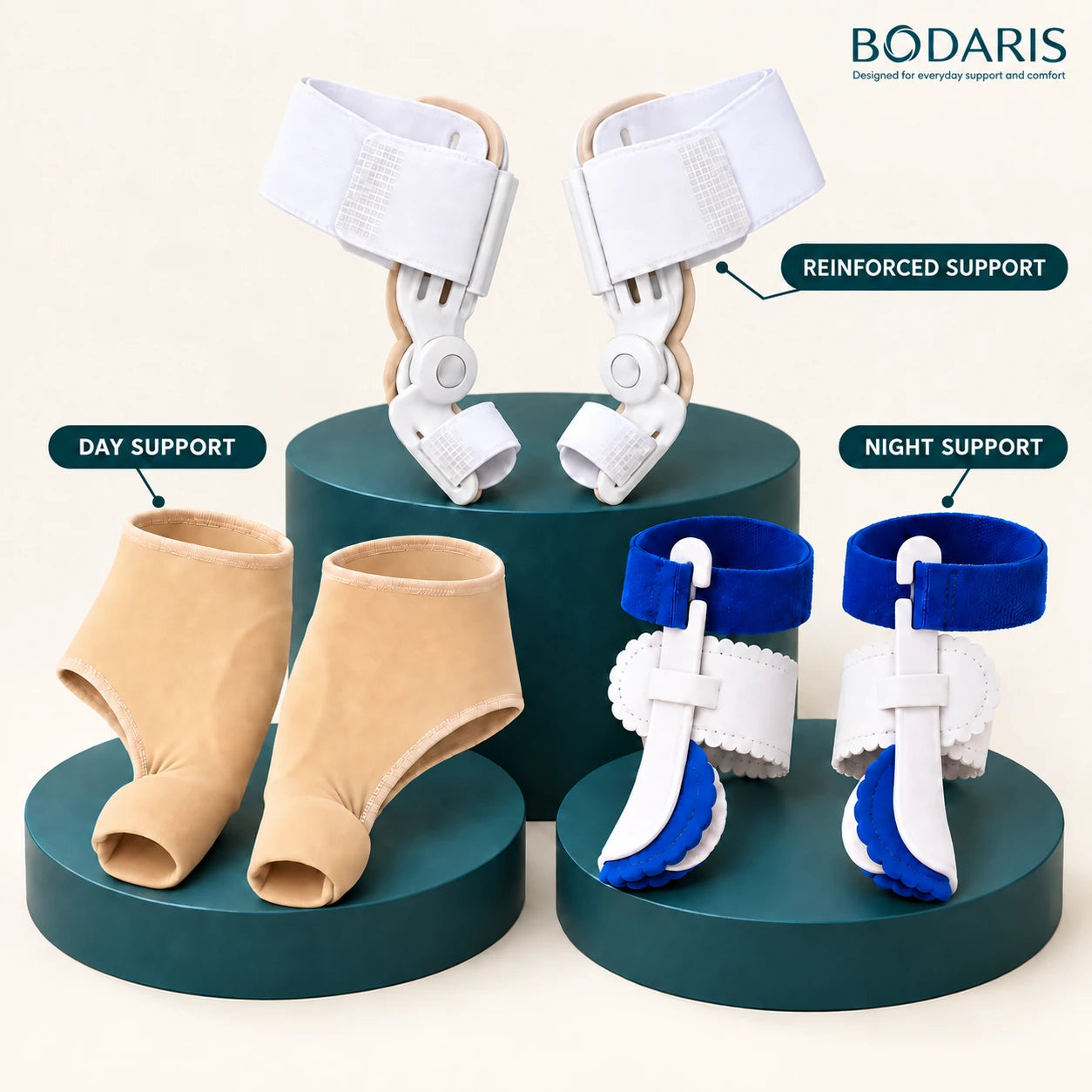 BODARIS Reinforced, Day, and Night Support Bundle