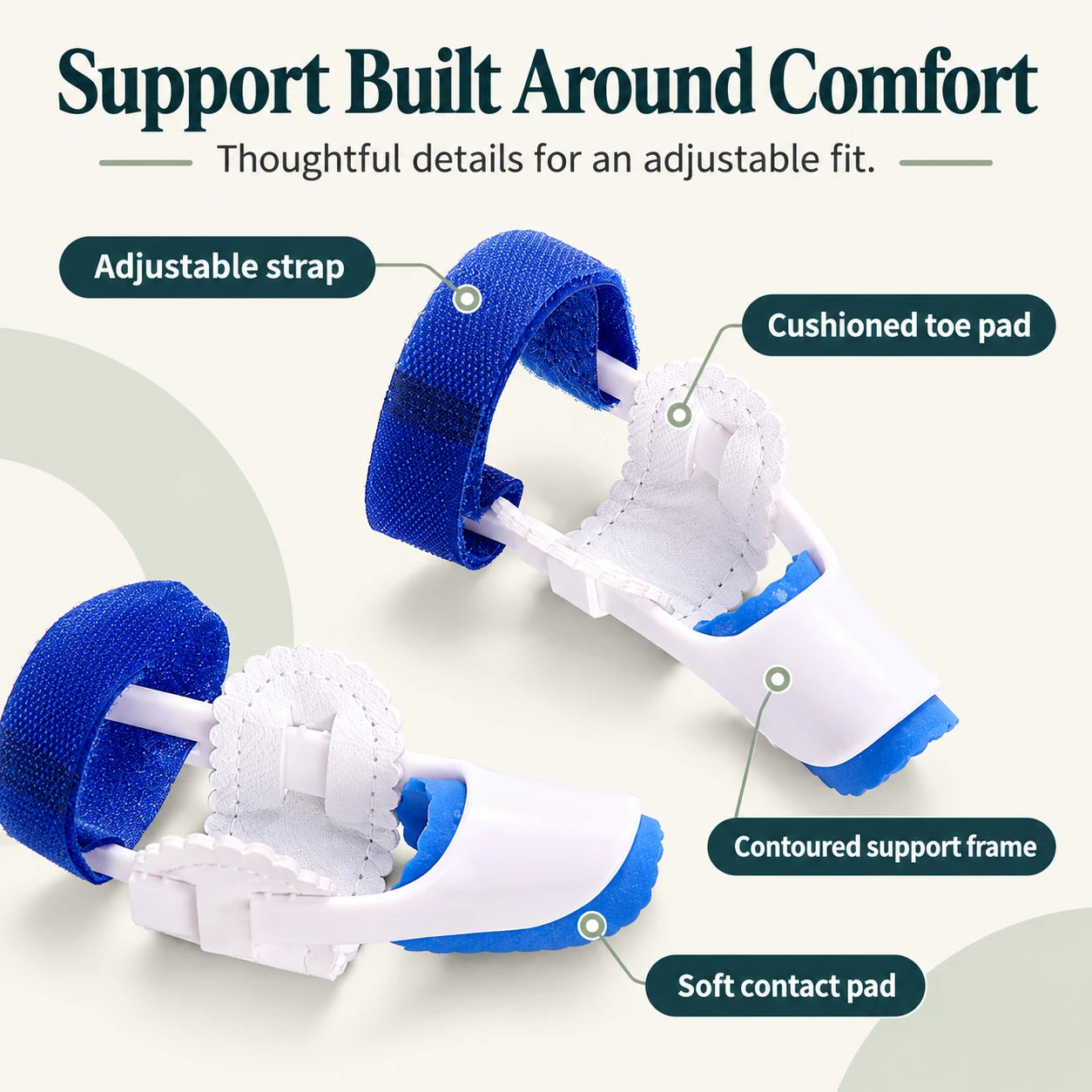 BODARIS Night Support comfort features